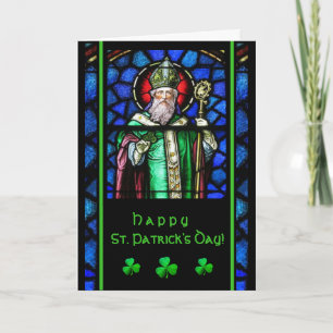 St. Patrick's Day met Prayer en Blessing Kaart