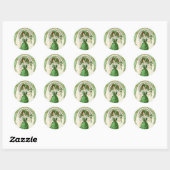  St. Patrick's Day, Mijn  Ierse Colleen Ronde Sticker (Vel)