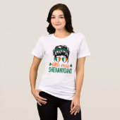 St. Patrick's Day, Miss Shenanigans Tri-Blend Shirt (Voorkant volledig)