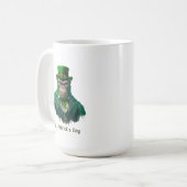 St. Patrick's Day mok (Voorkant links)