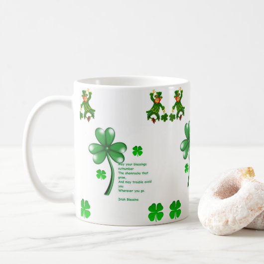 St. Patrick's Day Mok (Met donut)