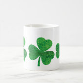 St. Patrick's Day Mok - Lucky Shamrock Coffee Cup, (Center)