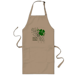 St. Patrick's Day Mumble Apron Lang Schort