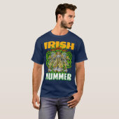 St Patricks Day Mummers Day Ierse Mummer Grappig T-shirt (Voorkant volledig)