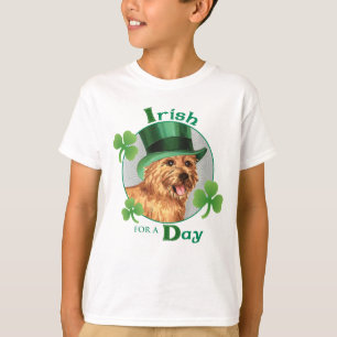 St. Patrick's Day Norwich Terrier T-shirt