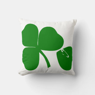 St Patrick's Day Obtenez de la chance Coussin d'ép