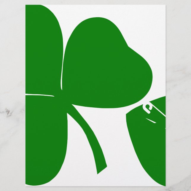 St Patrick's Day - Obtenez Lucky 3 + 1 feuilles =  (Devant)