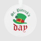 St.Patrick's day Ornament (achterkant)