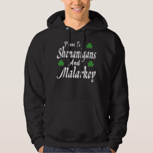 St. Patrick's Day Pajamas komt voor bij Shenanigan Hoodie