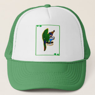 St. Patrick's Day Papegaai Trucker Pet