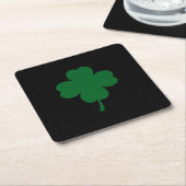 St. Patrick's Day Paper Coaster Vierkante Kartonnen Onderzetter (Schuin)