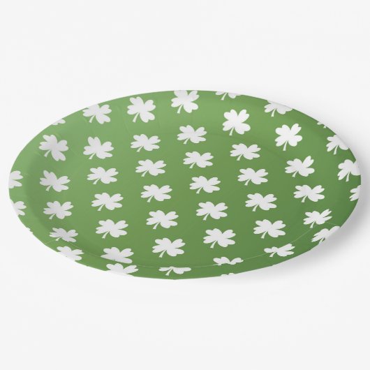 St Patrick's Day Papieren Bordje (Gekanteld)