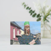 St.Patricks Day Parade in Ennis - Ierland Briefkaart (Staand voorkant)