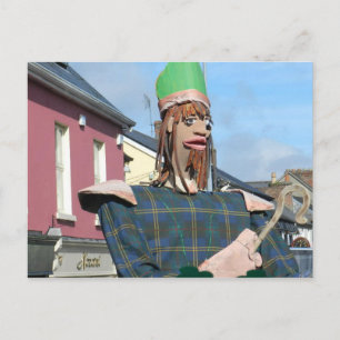 St.Patricks Day Parade in Ennis - Ierland Briefkaart