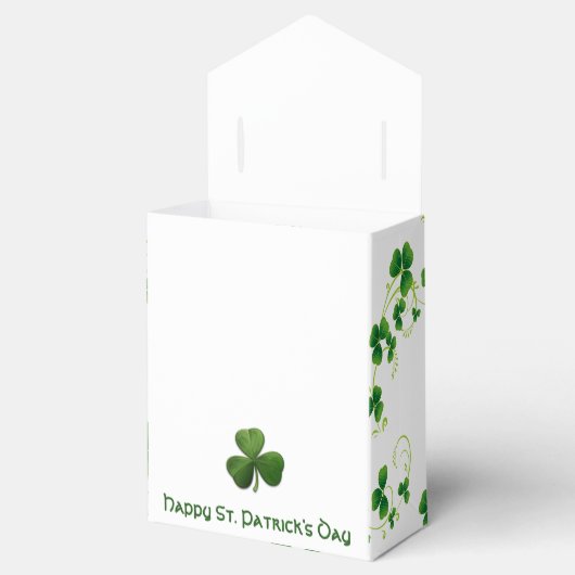St. Patrick's Day Party Favors Bedankdoosjes (Geopend)