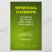St. Patrick's Day Party flyer (Achterkant)