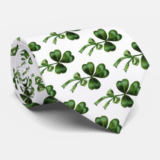 ST PATRICK'S DAY PARTY GREEN IRISH SHAMROCK STROPD STROPDAS (Opgerold)