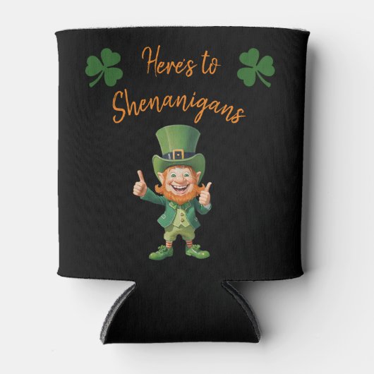 St Patrick's Day Party-Hier is naar Shenanigan's- Blikjeskoeler (Voorkant)