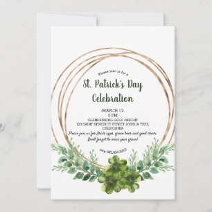 St. Patrick's Day Party Invite - Briefkaart -
