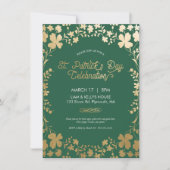 St. Patrick's Day Party Invite - Custom Kaart (Voorkant)