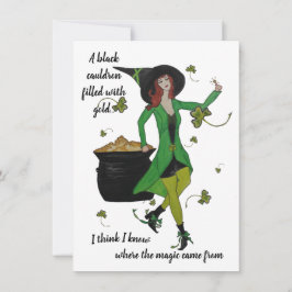ST Patrick's Day Party Invite Kaart