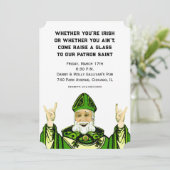 St. Patrick's Day Party Kaart (Staand voorkant)