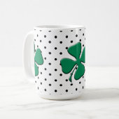 St. Patrick's Day Party Koffiemok (Voorkant links)