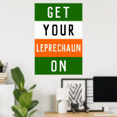 St. Patrick's Day Party Poster (Thuiskantoor)