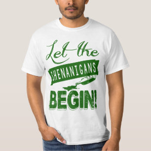 St Patrick's Day Party Shenanigans T-shirt
