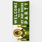 St. Patrick's Day Party Spandoek (Verticaal)