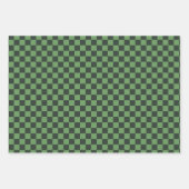 St Patricks Day Pattern Dark Green Cheers Shamrock Inpakpapier Vel (Voorkant 3)