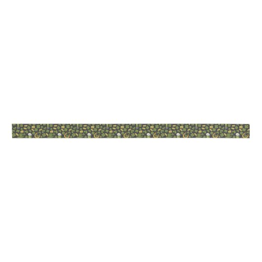 St. Patrick's Day Pattern Grosgrain Lint (Voorkant)