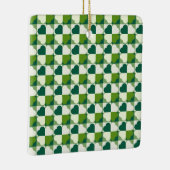 St. Patrick's Day Pattern Keramisch Ornament (Rechts)