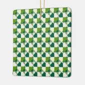 St. Patrick's Day Pattern Keramisch Ornament (Links)