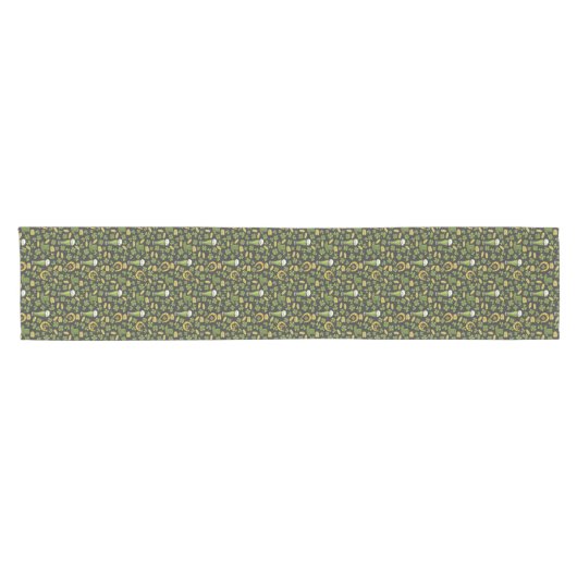 St. Patrick's Day Pattern Korte Tafelloper (Horizontaal)