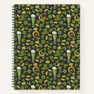 St. Patrick's Day Pattern Notitieboek