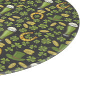 St. Patrick's Day Pattern Snijplank (Hoek)