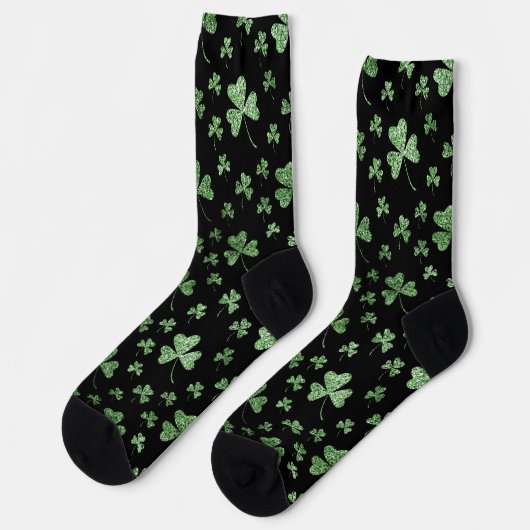St Patrick's Day Pattern Sokken (Links)