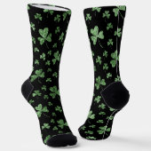 St Patrick's Day Pattern Sokken (Gebogen)
