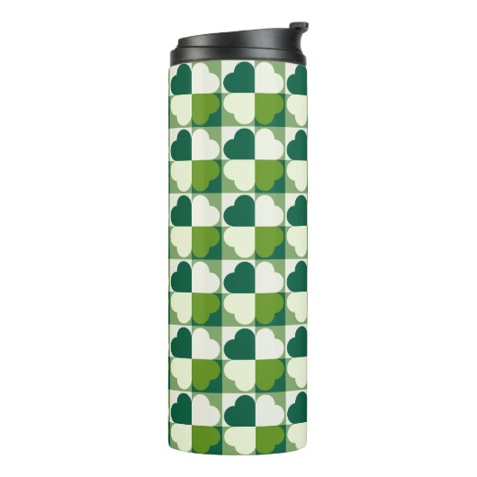 St. Patrick's Day Pattern Thermosbeker (Gedraaid links)