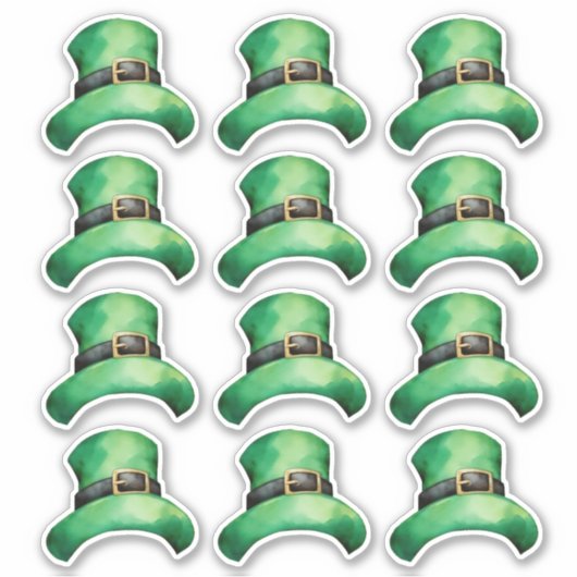 St. Patrick's Day pet sticker sheet (Voorkant)