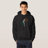 St Patricks Day Pickleball Player Irish C Hoodie (Voorkant volledig)