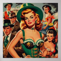  St. Patrick's Day Pin Up