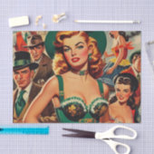 St. Patrick's Day Pin Up Tissuepapier (Craft)