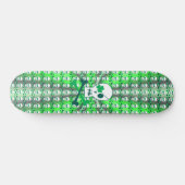 St. Patrick's Day Pirate Skateboard (Horizontaal)