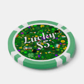 St. Patrick's Day Poker Spel Good Lucky Charms Chips (Enkel)