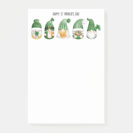 St. Patrick's Day Post-it Notes (Voorkant)