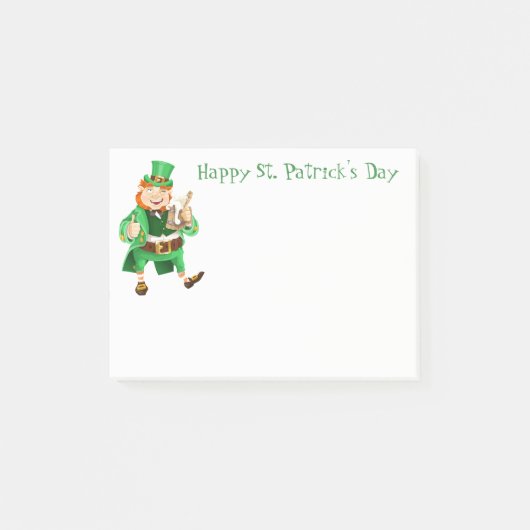 St. Patrick's Day Post-it® Notes (Voorkant)