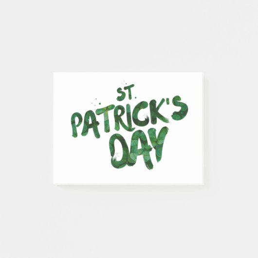 St. Patrick's day 🍀 Post-it® Notes (Voorkant)
