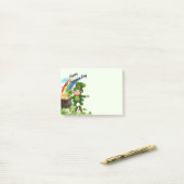 St. Patrick's Day Post-it Notes Leprechaun Rainbow (Op bureau)